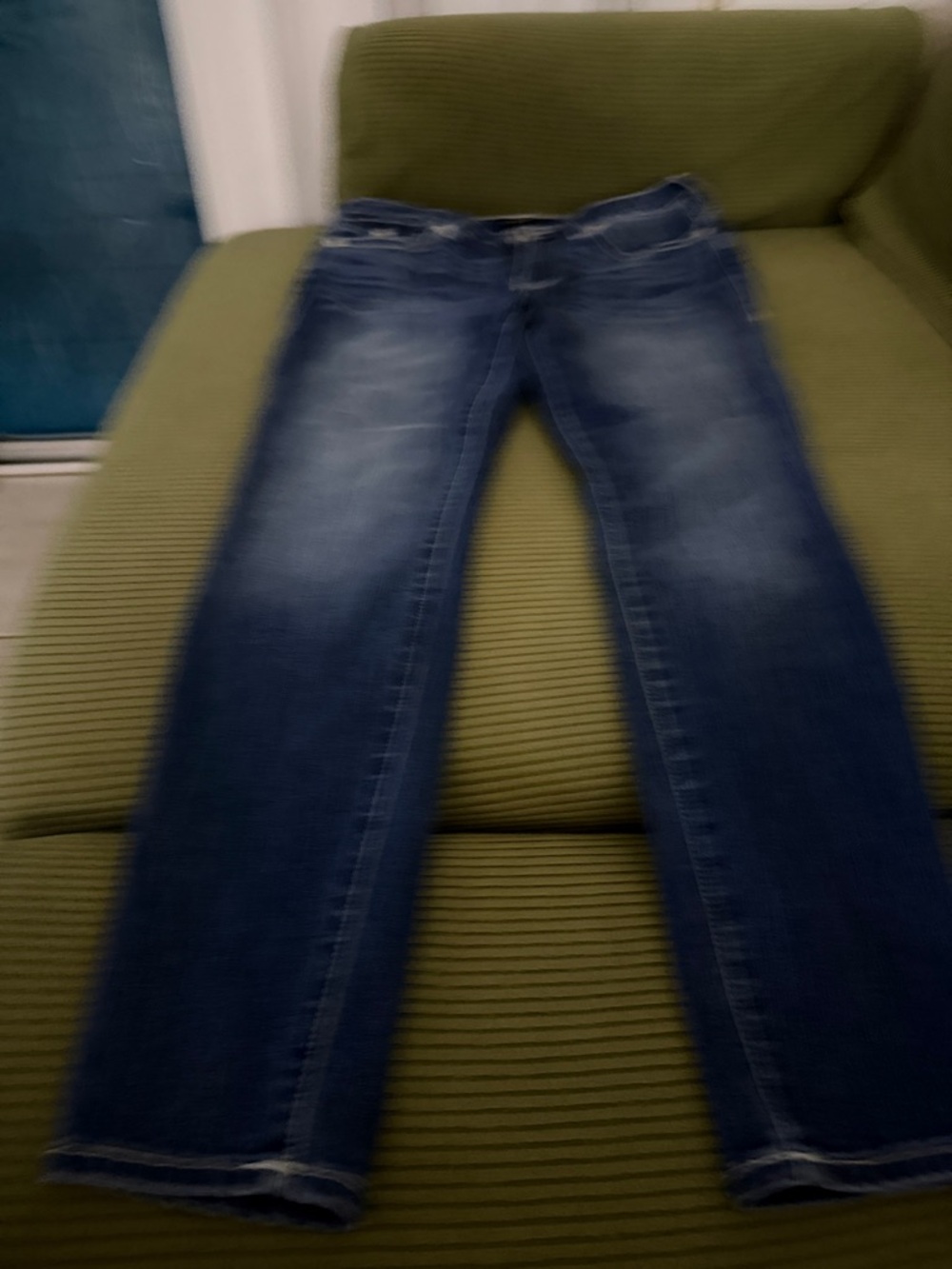 True Religion Straight Leg Blue Women's Jeans